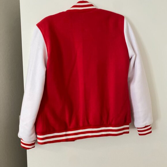 Decrum Letterman Jacket Women - Varsity Jacket Bomber Light Weight - Picture 3 of 4
